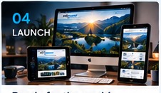 Responsive website ready for launch
